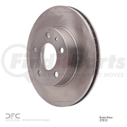 Dynamic Friction Company 600-27012 Disc Brake Rotor