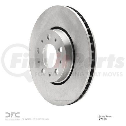 Dynamic Friction Company 600-27028 Disc Brake Rotor
