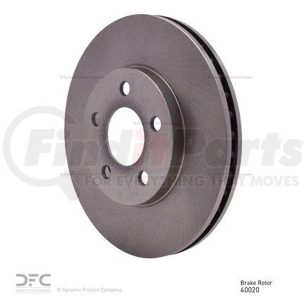 Dynamic Friction Company 600-40020 Disc Brake Rotor