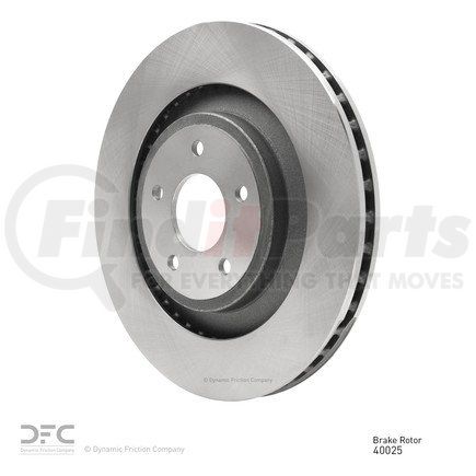 Dynamic Friction Company 600-40025 Disc Brake Rotor