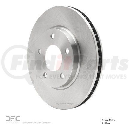 Dynamic Friction Company 600-40024 Disc Brake Rotor