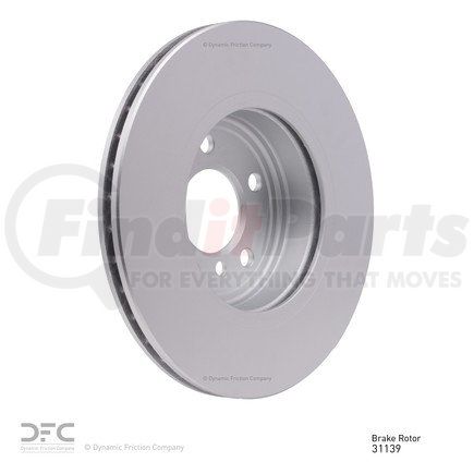 Dynamic Friction Company 600-31139 Disc Brake Rotor