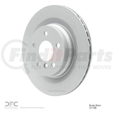 Dynamic Friction Company 600-31158 Disc Brake Rotor