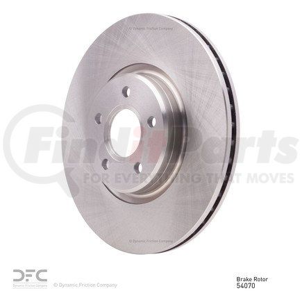 Dynamic Friction Company 600-54070 Disc Brake Rotor