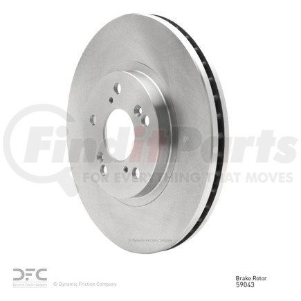 Dynamic Friction Company 600-59043 Disc Brake Rotor