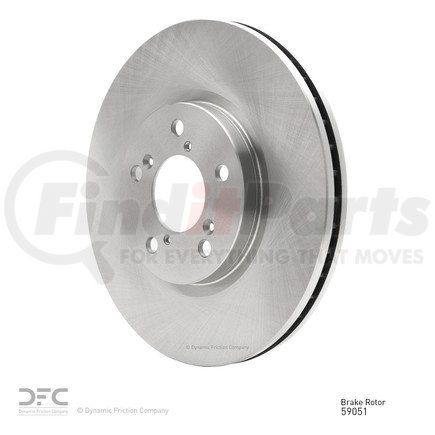 Dynamic Friction Company 600-59051 Disc Brake Rotor
