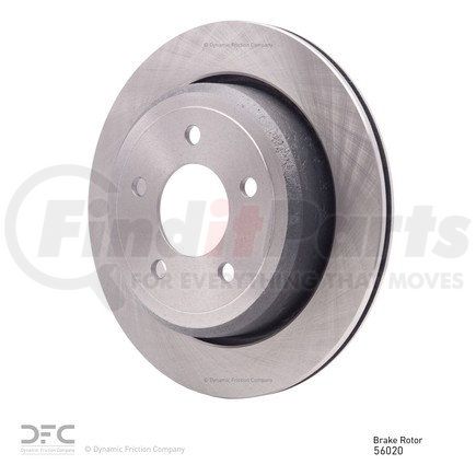 Dynamic Friction Company 600-56020 Disc Brake Rotor