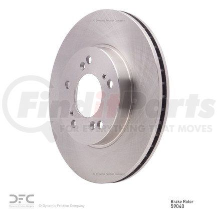 Dynamic Friction Company 600-59040 Disc Brake Rotor
