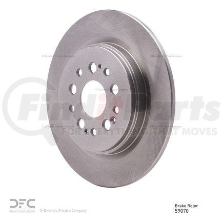 Dynamic Friction Company 600-59070 Disc Brake Rotor