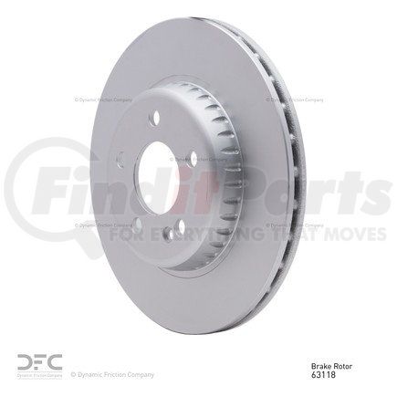 Dynamic Friction Company 600-63118 Disc Brake Rotor