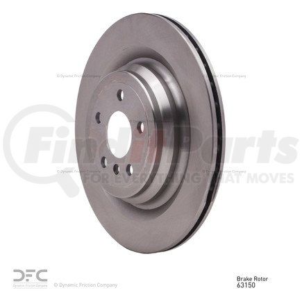 Dynamic Friction Company 600-63150 Disc Brake Rotor