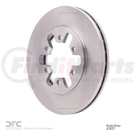 Dynamic Friction Company 600-67077 Disc Brake Rotor