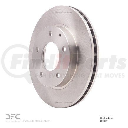 Dynamic Friction Company 600-80028 Disc Brake Rotor