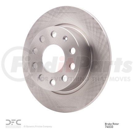 Dynamic Friction Company 600-74033 Disc Brake Rotor