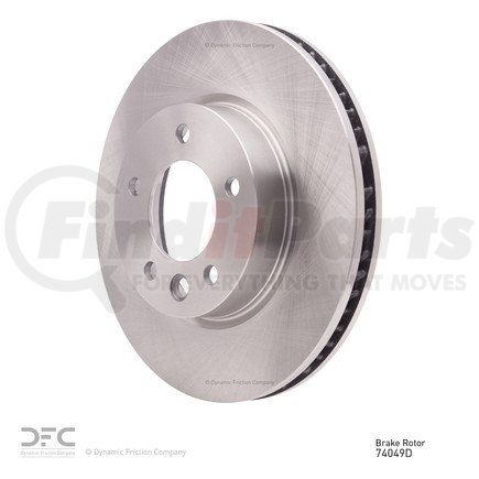 Dynamic Friction Company 600-74049D Disc Brake Rotor