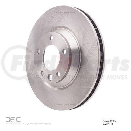 Dynamic Friction Company 600-74051D Disc Brake Rotor
