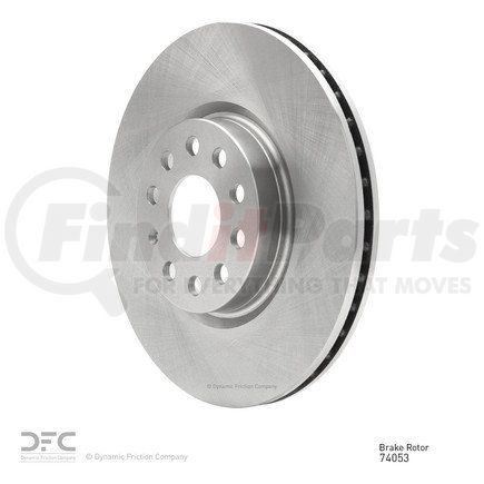 Dynamic Friction Company 600-74053 Disc Brake Rotor