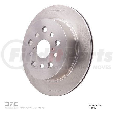 Dynamic Friction Company 600-75010 Disc Brake Rotor