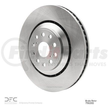 Dynamic Friction Company 600-75020D Disc Brake Rotor