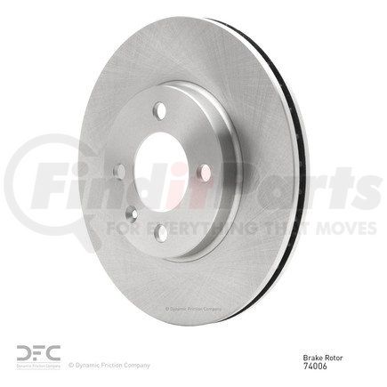 Dynamic Friction Company 600-74006 Disc Brake Rotor