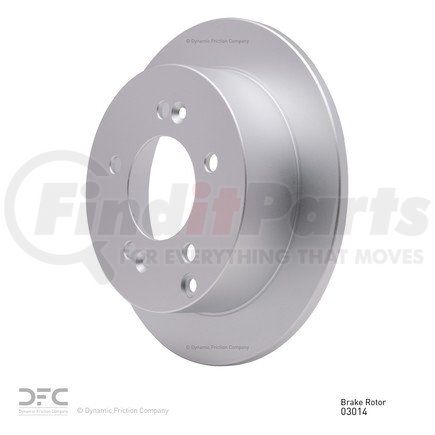 Dynamic Friction Company 604-03014 GEOSPEC Coated Rotor - Blank
