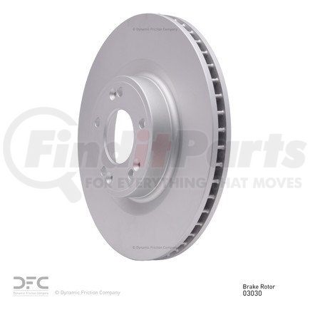 Dynamic Friction Company 604-03030 GEOSPEC Coated Rotor - Blank