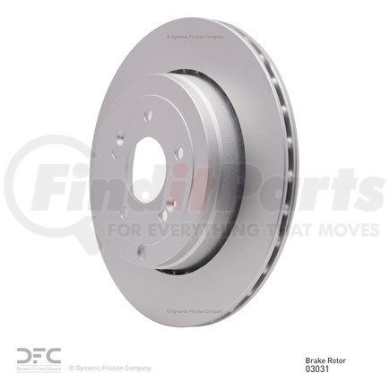 Dynamic Friction Company 604-03031 GEOSPEC Coated Rotor - Blank