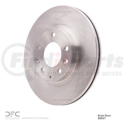 Dynamic Friction Company 600-80047 Disc Brake Rotor