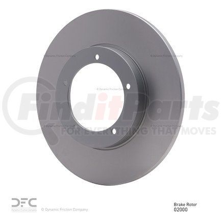 Dynamic Friction Company 604-02000 GEOSPEC Coated Rotor - Blank
