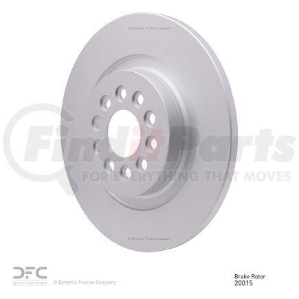 Dynamic Friction Company 604-20015 GEOSPEC Coated Rotor - Blank