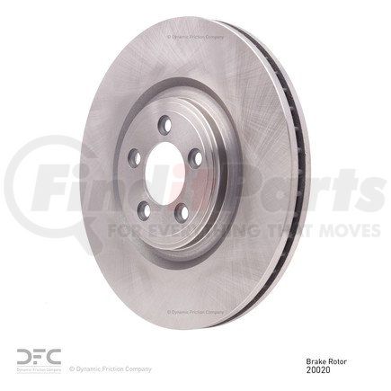 Dynamic Friction Company 604-20020 GEOSPEC Coated Rotor - Blank