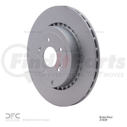 Dynamic Friction Company 604-21039 GEOSPEC Coated Rotor - Blank