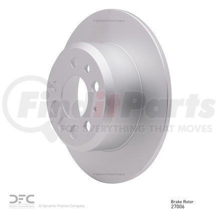 Dynamic Friction Company 604-27006 GEOSPEC Coated Rotor - Blank