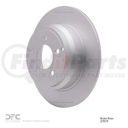 Dynamic Friction Company 604-27019 GEOSPEC Coated Rotor - Blank