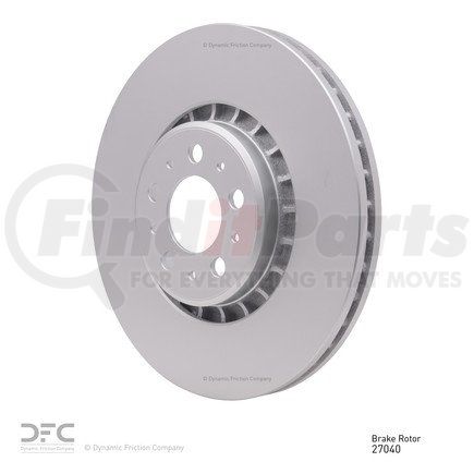 Dynamic Friction Company 604-27040 GEOSPEC Coated Rotor - Blank