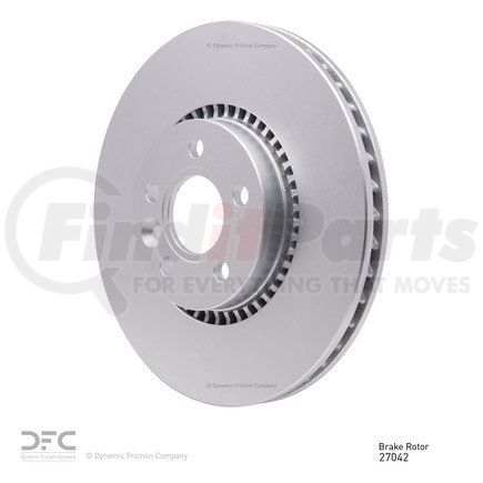 Dynamic Friction Company 604-27042 GEOSPEC Coated Rotor - Blank
