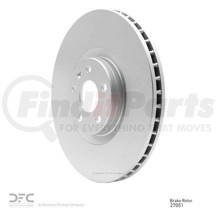 Dynamic Friction Company 604-27051 GEOSPEC Coated Rotor - Blank