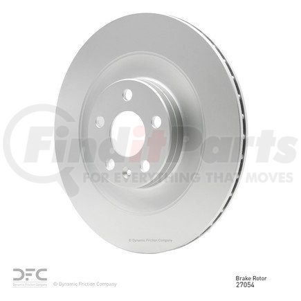 Dynamic Friction Company 604-27054 GEOSPEC Coated Rotor - Blank