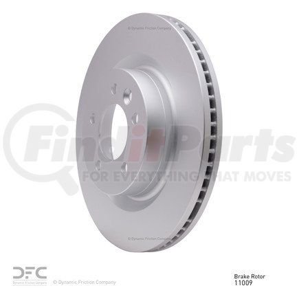 Dynamic Friction Company 604-11009 GEOSPEC Coated Rotor - Blank