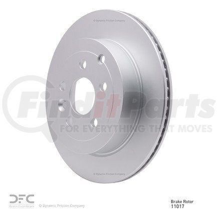 Dynamic Friction Company 604-11017 GEOSPEC Coated Rotor - Blank