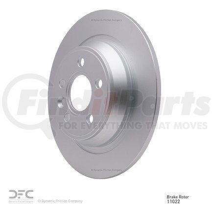 Dynamic Friction Company 604-11022 GEOSPEC Coated Rotor - Blank