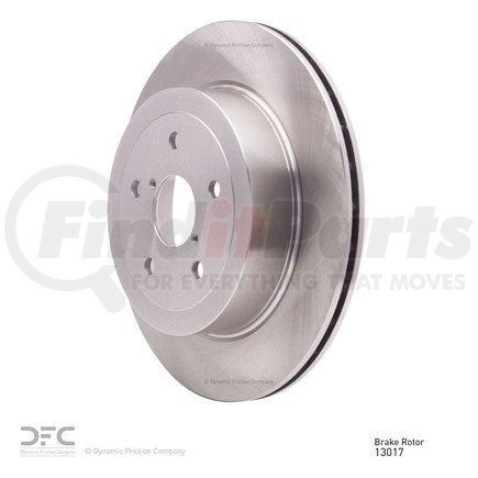 Dynamic Friction Company 604-13017 GEOSPEC Coated Rotor - Blank