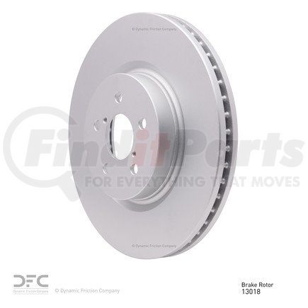 Dynamic Friction Company 604-13018 GEOSPEC Coated Rotor - Blank
