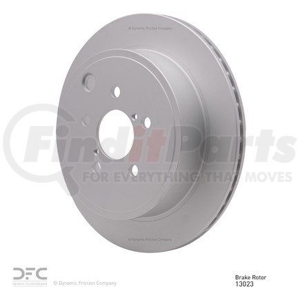 Dynamic Friction Company 604-13023 GEOSPEC Coated Rotor - Blank