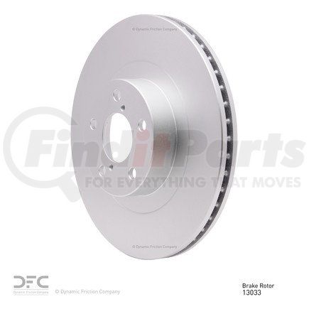 Dynamic Friction Company 604-13033 GEOSPEC Coated Rotor - Blank