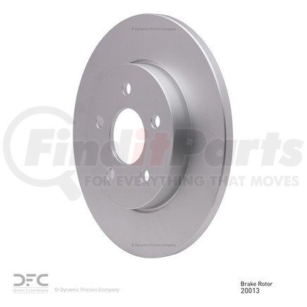 Dynamic Friction Company 604-20013 GEOSPEC Coated Rotor - Blank