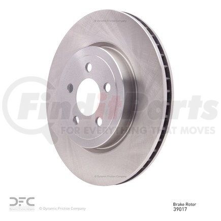 Dynamic Friction Company 604-39017 GEOSPEC Coated Rotor - Blank