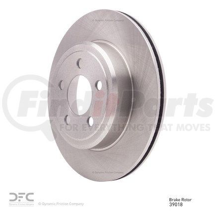 Dynamic Friction Company 604-39018 GEOSPEC Coated Rotor - Blank