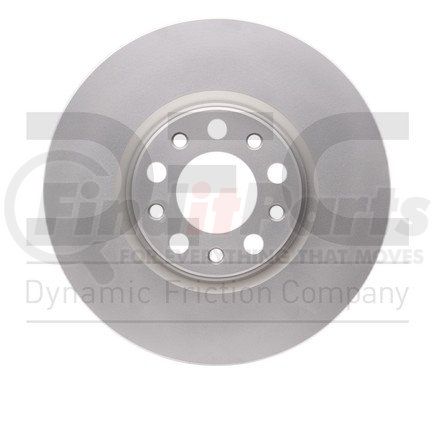 Dynamic Friction Company 604-39025 GEOSPEC Coated Rotor - Blank