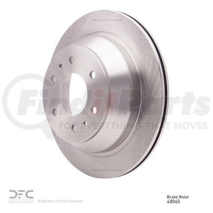 Dynamic Friction Company 604-48045 GEOSPEC Coated Rotor - Blank